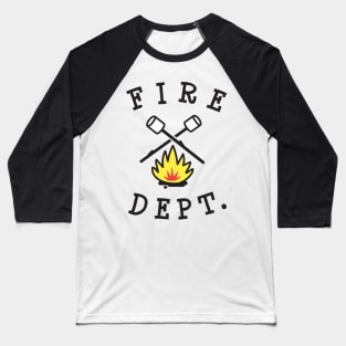 Marshmallow Fire Department Baseball T-Shirt